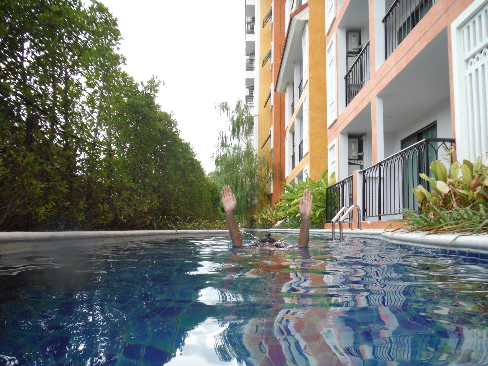 Ferienwohnung Venetian Jomtien Pool Access Exterior foto